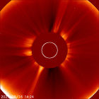 Latest LASCO C2 image of the Sun