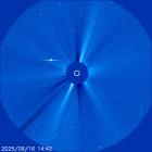 Latest LASCO C3 image of the Sun