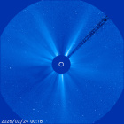 Latest LASCO C3 image of the Sun