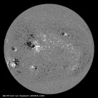 Latest SDO/HMI Magnetogram image of the Sun