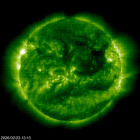 SOHO EIT 195 image of the sun