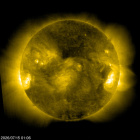 SOHO EIT 284 image of the sun