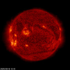 SOHO EIT 304 image of the sun