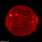 SOHO EIT 304 image of the sun