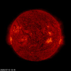 SOHO EIT 304 image of the sun